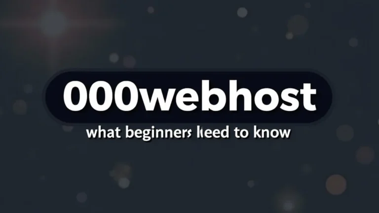 000webhost Review What Beginners Need To Know