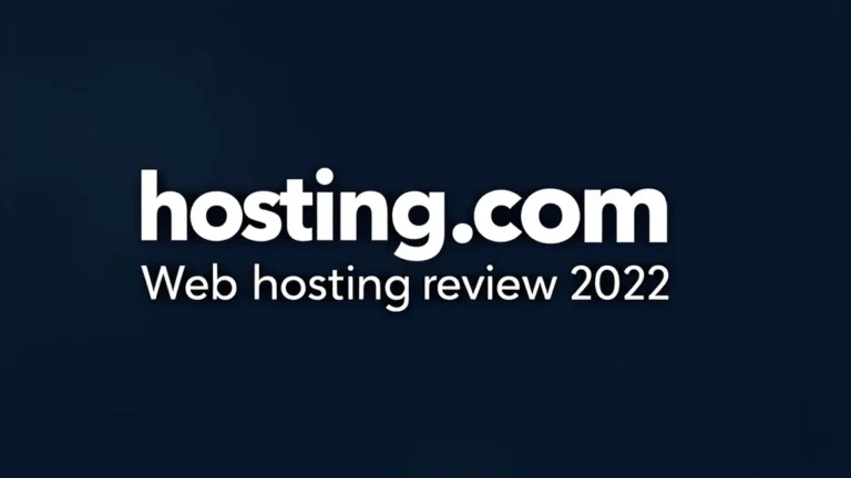 Hosting.com Web Hosting Review 2026