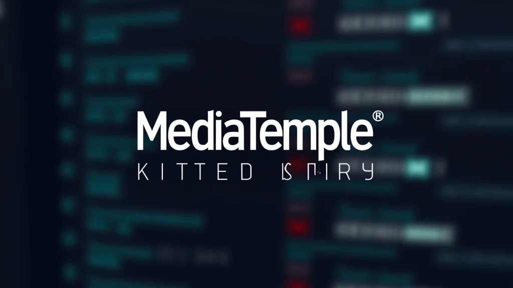 The image shows a computer screen displaying information about a web hosting review, explaining the service simply.